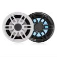 Fusion XS Series 6.5  200-Watt Sports Marine Speakers with LED (pair) - Grey and White Online now