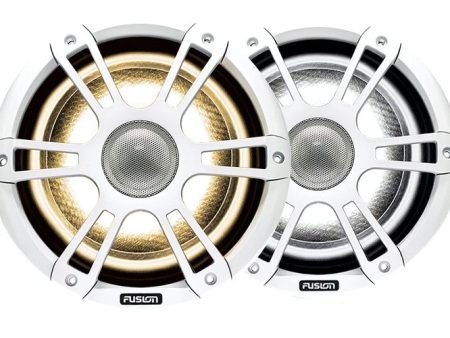 Fusion Signature Series 3 8.8  330-Watt Sports White Marine Speakers (pair) For Discount