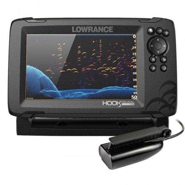 Lowrance Hook Reveal 7x Colour Fishfinder GPS with Splitshot Transducer - P N 000-15514-001 Cheap