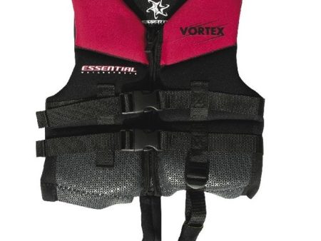 Vortex Junior Neoprene Ski Vests - 3 Sizes (Red) Hot on Sale