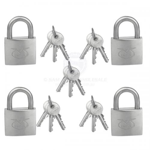 Stainless Steel Keyed Alike Padlocks - 2 Sizes Online Sale