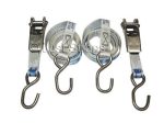 Stainless Steel Light Duty Transom Tie Downs - 2 by 25mm by 1.5mtr Hot on Sale