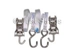 Stainless Steel Heavy Duty Transom Tie Downs - 2 by 25mm by 1.5mtr Sale