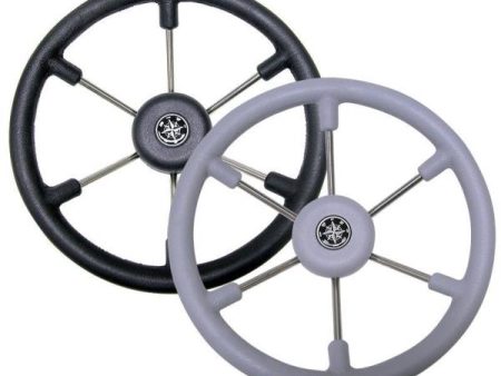 Leader 367mm 6 Spoke Steering Wheel on Sale