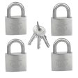 Stainless Steel Keyed Alike Padlocks - 2 Sizes Online Sale