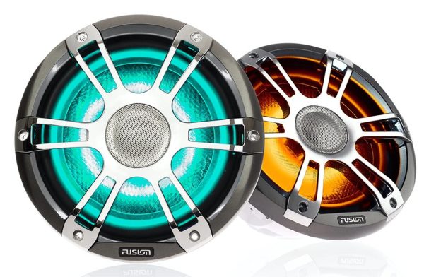 Fusion Signature Series 3 6.5  230-Watt Sports Chrome Marine Speakers (pair) Online