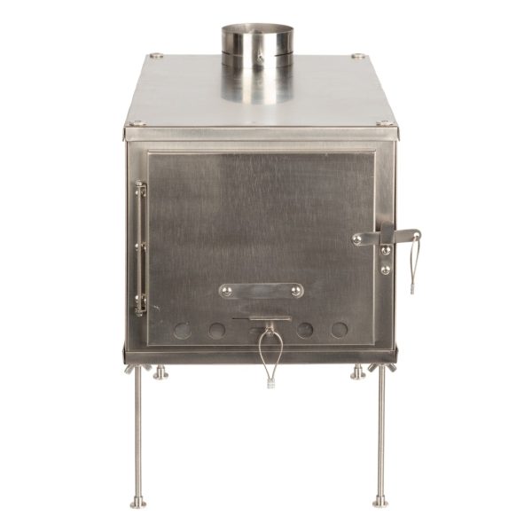 Titanium Wood Burning Tent Stove 10  Chimney on Sale