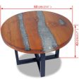 Coffee Table Teak Resin 23.6  Sale