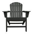 HDPE Adirondack Set with Fire Pit For Sale