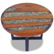 Coffee Table Teak Resin 23.6  Sale