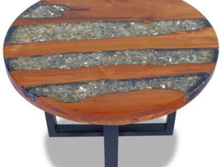 Coffee Table Teak Resin 23.6  Sale