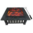 HDPE Adirondack Set with Fire Pit For Sale