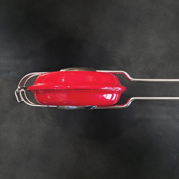 Red Stainless Enamel Pie Iron Supply