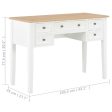 Writing Desk 43.1 x17.7 x30.5  Wood Cheap