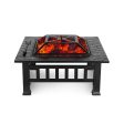 Upland 32inch Charcoal Fire Pit with Cover Online now