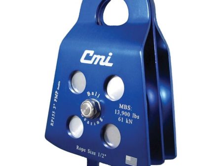 CMI 3  Prusik Minding Double Aluminum Sheave Pulley Sale