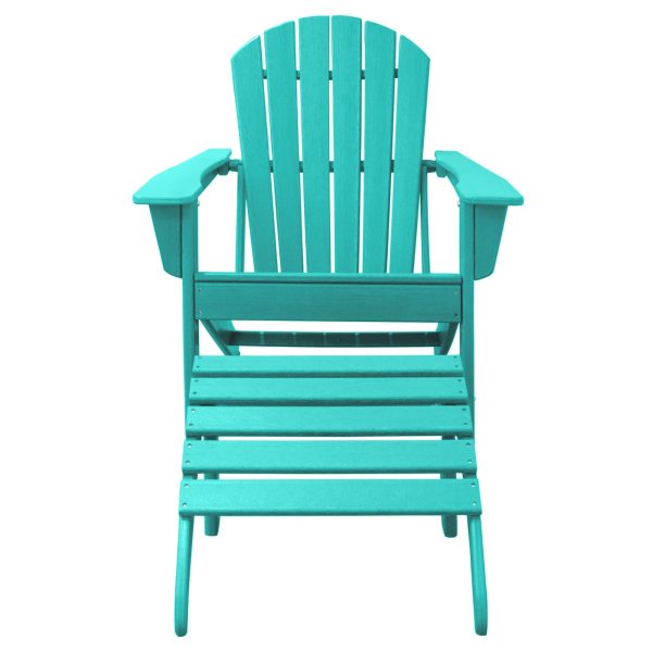 Adirondack Chair Ottoman 2 pcs Set Discount