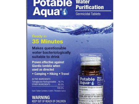 Potable Aqua Tablets Discount