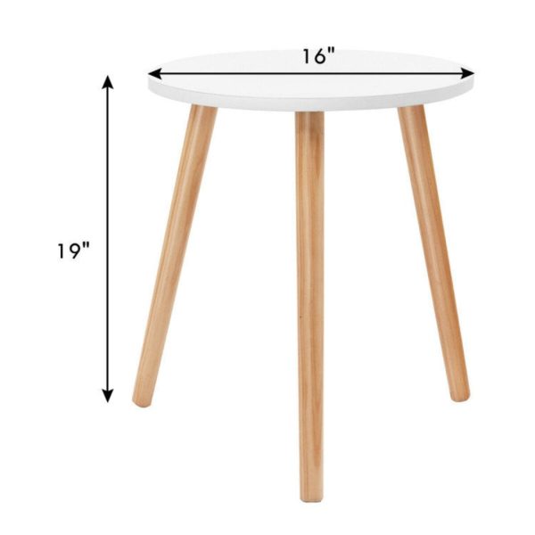 16 Inch Modern Round Coffee Table Discount