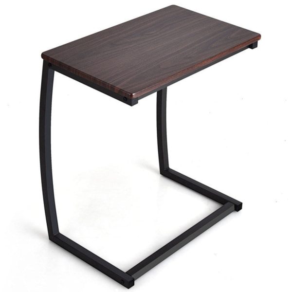 Steel Frame C-shaped Sofa Side End Table Hot on Sale