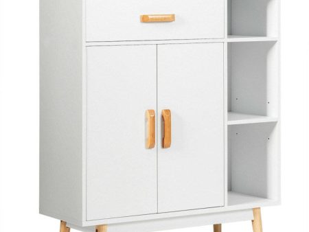 Floor Storage Cabinet Free Standing Cupboard Chest Cheap