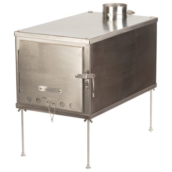 Titanium Wood Burning Tent Stove 10  Chimney on Sale