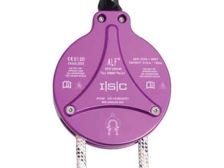 Alf Climb Assist Locking Pulley - Purple For Cheap