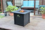 Upland 30  Slat Top Gas Fire Pit Table Sale